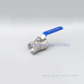 Stainless Steel 1PC Ball Valve 1000WOG